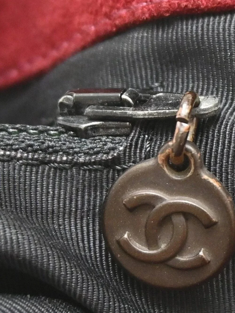 Best07 Chanel Brown Suede Handbag RQ04590
